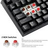 HEXGEARS K520 Gaming Mechanical Keyboard Red/Brown Switch 87 Keys Anti-ghosting USB wired LED for Laptop PC gamer Keyboard ► Photo 2/6