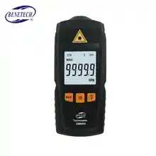 

GM8905 Digital LCD Tachometer Non-Contact RPM Tach Test Meter Motor Speed Gauge Tester Portable Tachometer Meter Tester