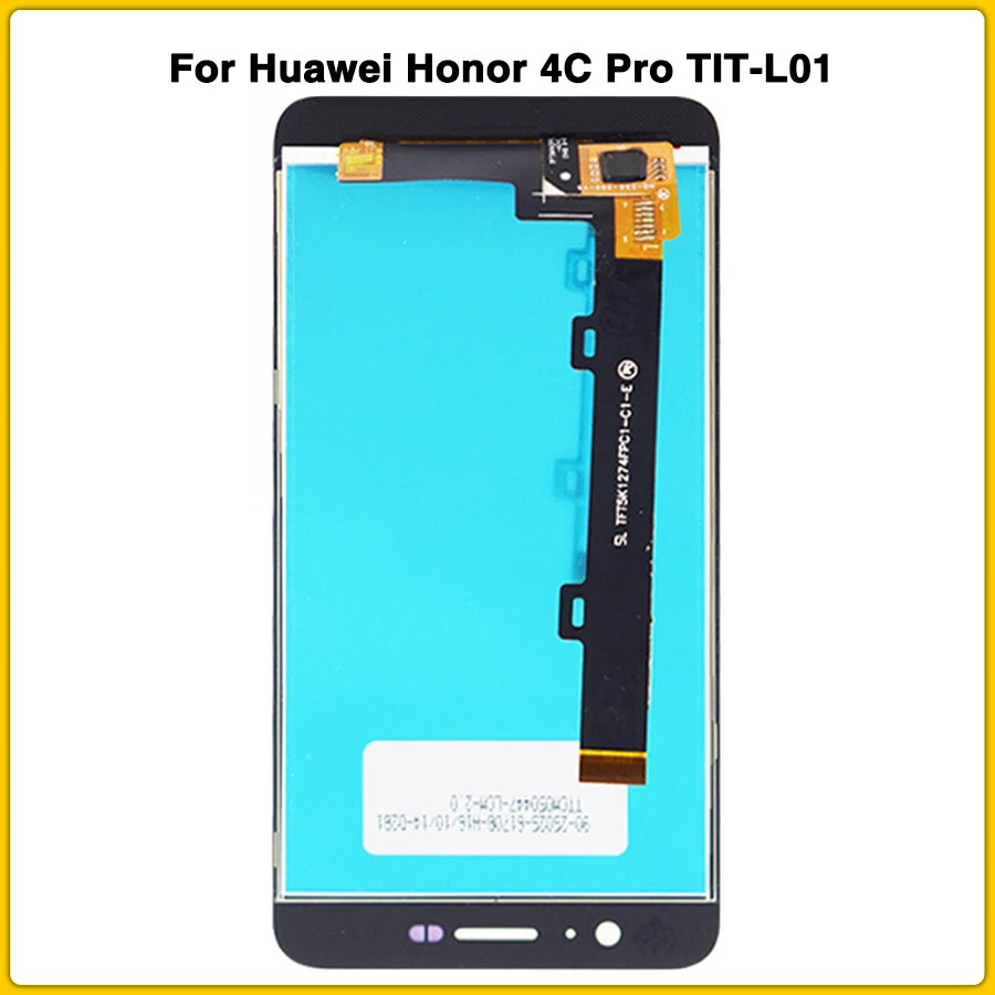 ЖК-дисплей Сенсорная панель для Huawei Honor 4C Pro TIT-L01 ЖК-дисплей сенсорный экран дигитайзер сенсорная стеклянная сборка