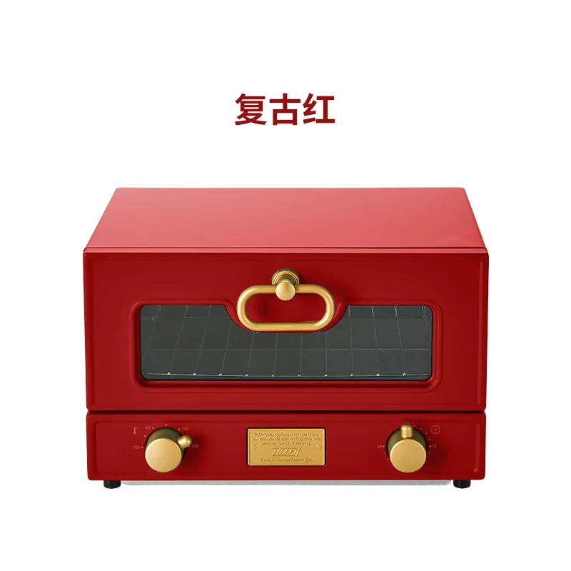 Single layer retro oven household small electric K-TS2 12L kitchen appliances portable microwave