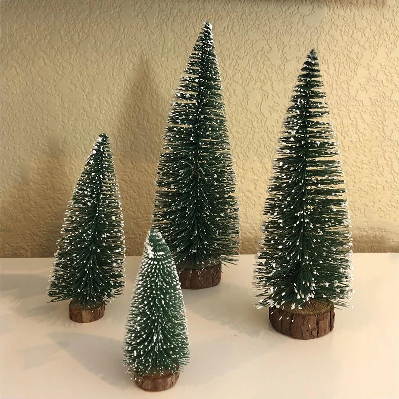 

Cyuan Miniature Pine Tree Desktop Craft Christmas Decorations Mini Size Fake Artificial Pine Tree Xmas Decorations Navidad 2020
