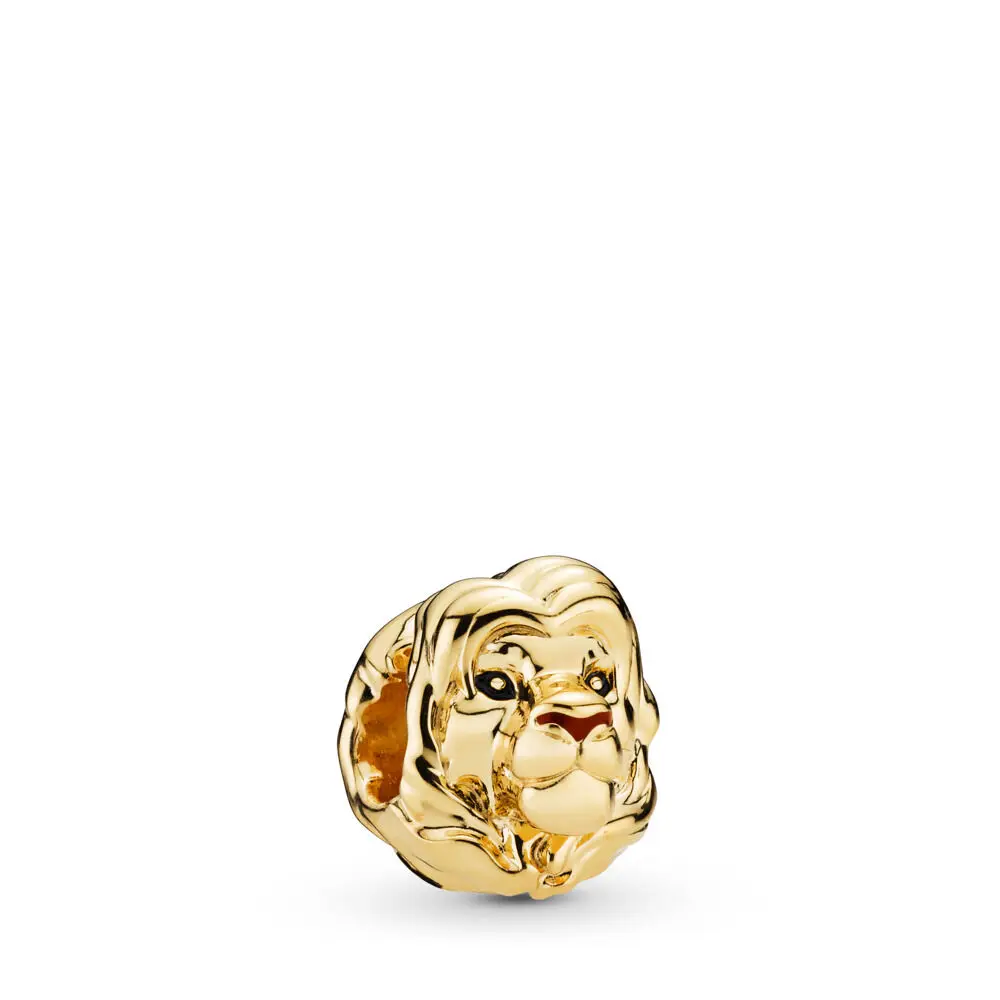 B012 Новинка Simba Лев замок брелок горшочек подходит Pandora талисманы Серебро 925 браслет из бисера брелок DIY для женщин Изготовление ювелирных изделий Berloque - Цвет: B012