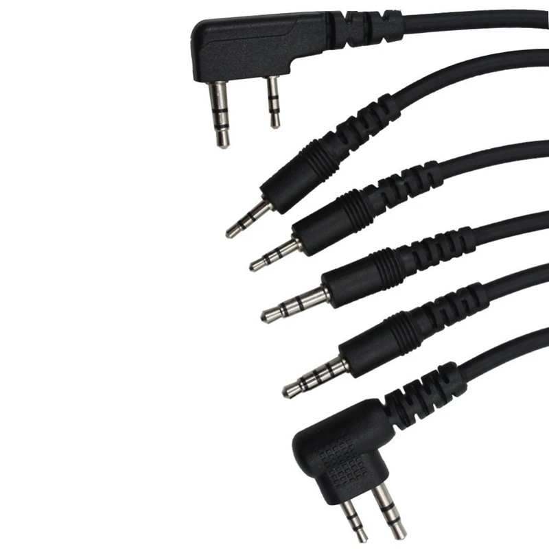 AAAE топ-6 в 1 Usb кабель для программирования для Motorola Hyt Icom Baofeng Puxing Kenwood Yaesu, рация радио Дата приемопередатчик Ca