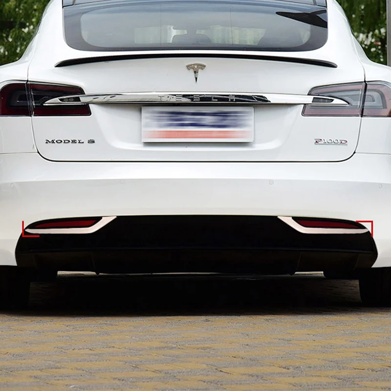 Задний противотуманный светильник для автомобиля tesla модель s аксессуары/задний tesla модель s tesla автомобильные аксессуары