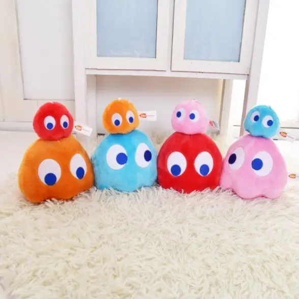Фильм пиксели Pacman мягкая игрушка Плюшевая Кукла и Pac Man брелок man детские