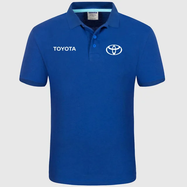 Высокое качество, логотип crocodil для Toyota, логотип Polo, классический бренд, Мужская рубашка поло, мужская повседневная однотонная хлопковая рубашка поло с коротким рукавом