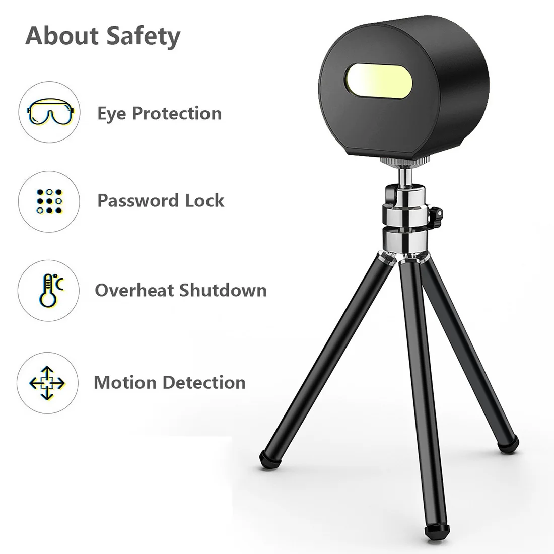 Portable Mini Laser Engraving Machine DIY Desktop Laser Etcher Christmas Gift - Universal Black/Uni