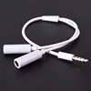 Y Splitter Cable 3.5 mm 1 Male to 2 Dual Female Audio Cable For Earphone Headset Headphone MP3 MP4 Stereo Plug Adapter Jack ► Photo 3/6