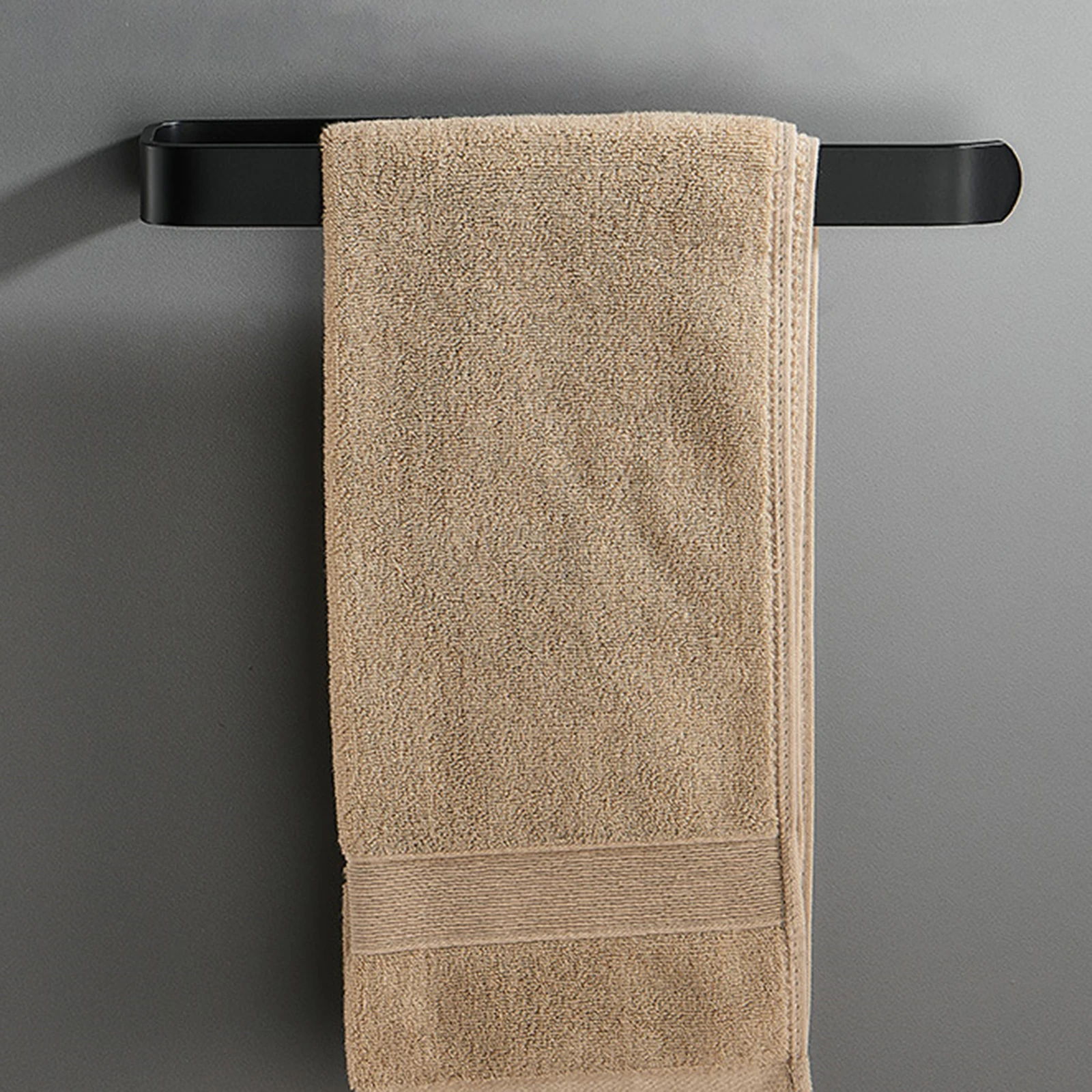 Towel Rail towel rack Punch-free Bathroom Wall Mounted Self-adhesive Roll Paper Hanging Hanger Shelf Bathroom Accessories