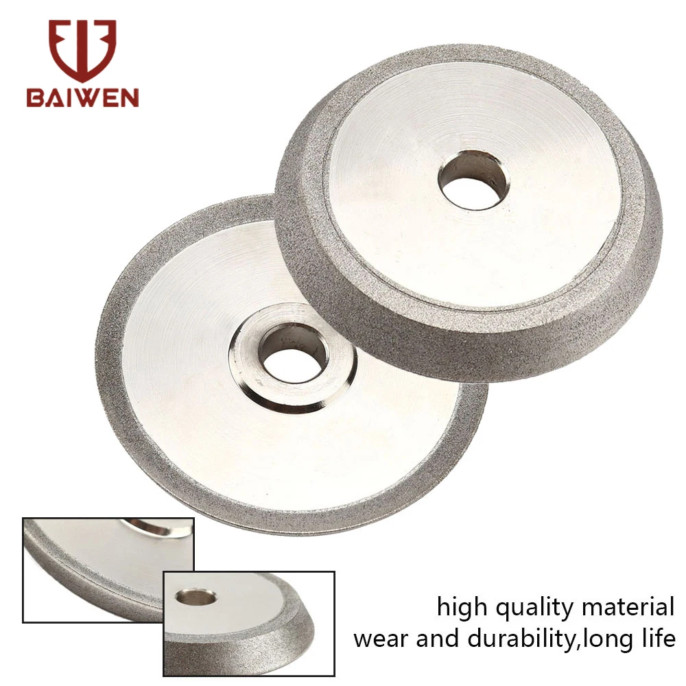 cheap!!!- 3 inch Electroplate Diamond Grinding Wheel Dish Grinder
Circle Sharpener Discs Carbide Metal Tungsten Steel Milling Cutter