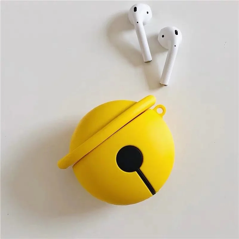 3D силиконовый чехол с рисунком Супер Марио Bros для air pods 1 2, чехол для наушников Apple Airpods, силиконовый чехол s Funda - Цвет: Красный