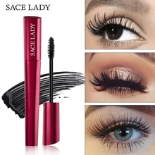 SACE LADY makeup 4D Тушь для ресниц водоСТОЙКАЯ Rimel тушь для наращивания ресниц Черная Толстая Удлиняющая косметика для ресниц