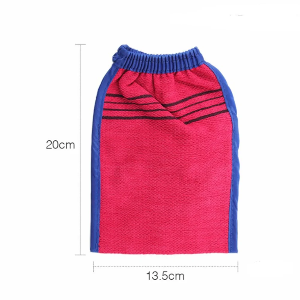1PC Double-Sided Towel Korean Exfoliating Bath Washcloth Body Scrub Shower Towel For Adults Coarse Grain Towel Bath Supply 6