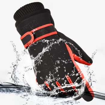 

Ski Gloves Winter Warm Windproof Outdoor Sports Gloves Anti-Slip Touch Screen Gloves Winter Riding Gloves