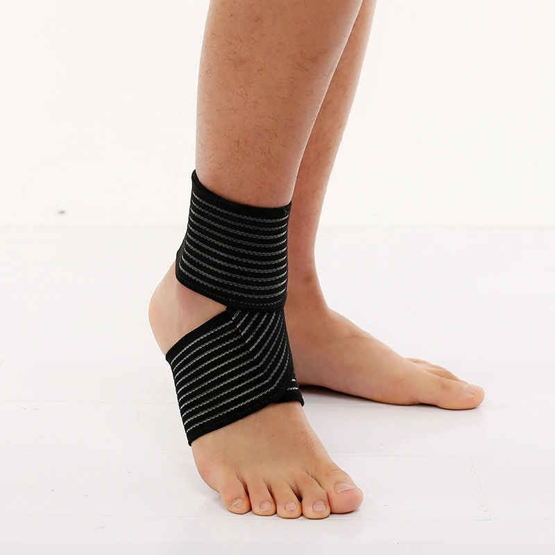 Elastic Safety Sports Ankle Support Football Basketball Taekwondo Sport Protection Bandage