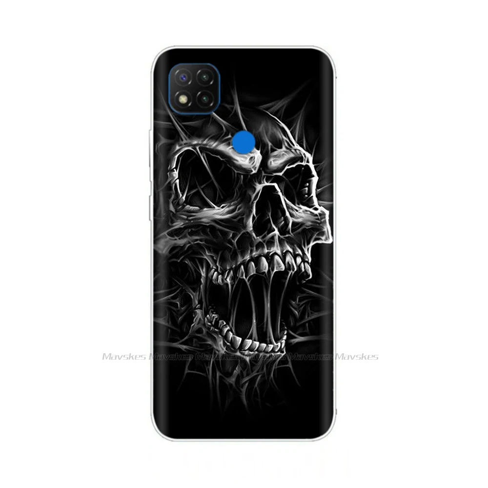 case for xiaomi For Xiaomi Redmi 9C NFC Case Soft TPU Silicon Phone Back Cover for Redmi 9C Case redmi9c 9 C Printed Etui Bumper Fundas Coque xiaomi leather case chain Cases For Xiaomi