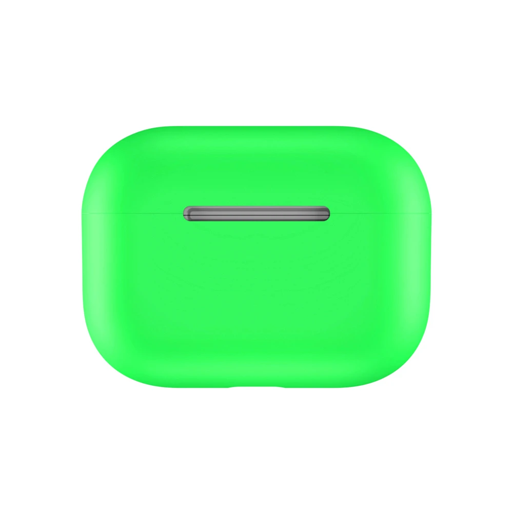 Защита для наушников для AirPods Pro чехол силиконовый чехол беспроводной Bluetooth наушники защитный чехол против царапин ультра-тонкий - Цвет: Лиловый