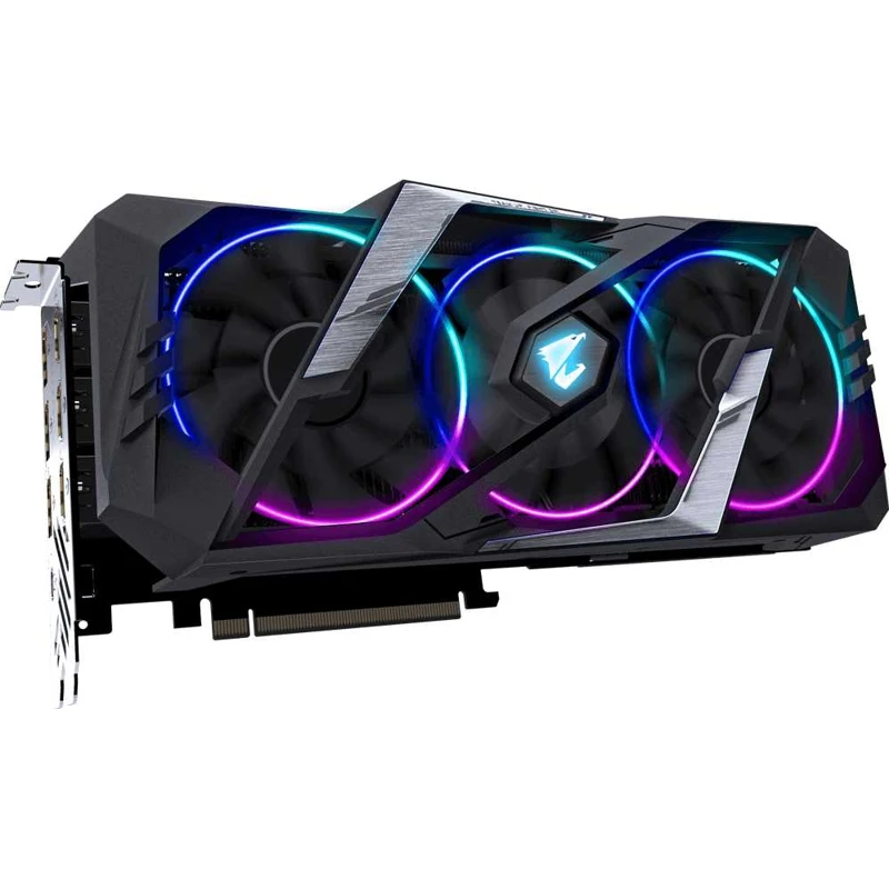 Видеокарта Gigabyte PCI-E GV-N208SAORUS-8GC NV RTX2080SUPER 8192Mb 256b GDDR6 1860/15500/HDMIx3/DPx3