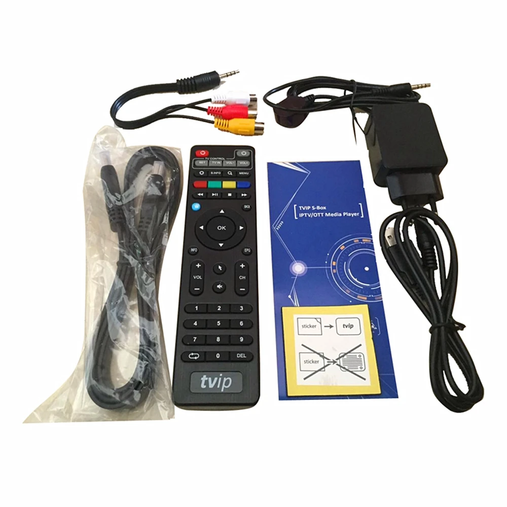 TVIP 412 Box TVIP 410 1GB 8GB Amlogic S805 Double System Android& Linux WiFi TVIP 410 412 Set Up Box H.265 TVIP V410 V412 Box