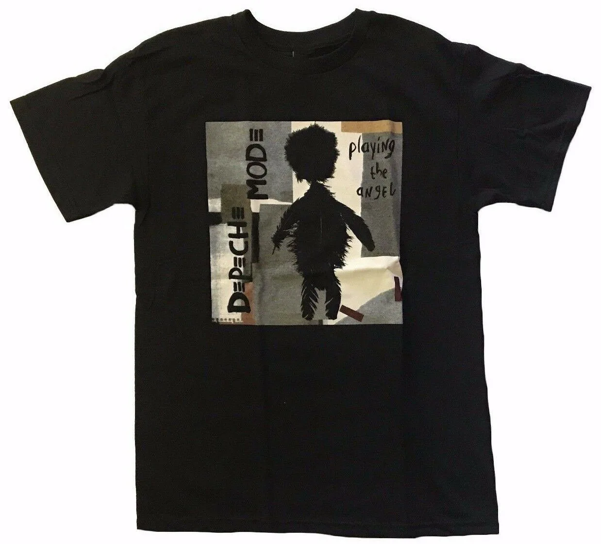 

DEPECHE tee MODE PLAYING THE ANGEL NEW MEN T-SHIRT ALTERNATIVE ROCK SHIRT BLACK Men Women Unisex Fashion tshirt Free Shipping