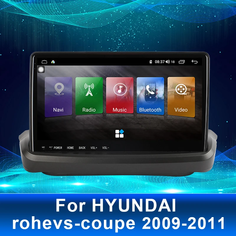 

Oonaite 8 CORE Android 10.0 DSP Car Dvd Multimedia Player GPS For Hyundai Rohens Coupe Genesis car Navigation Stereo Bluetooth