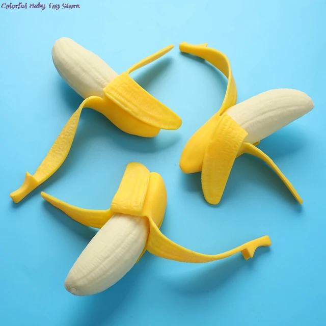 Banana Toys Squeeze Antistress Novelty Toy Stress Relief Venting Joking Decompression Funny Toys 5