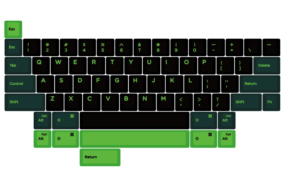Profissional, Perfil Hhkb para Topré Stem Teclado Mecânico, Pro 2 Bt