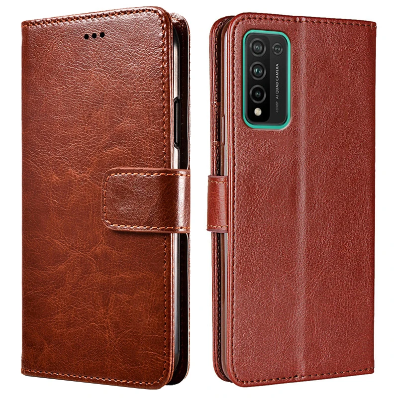 

Vintage Phone Cover for HONOR 10X Lite Funda on Huawei honor 10X lite DNN-LX9 Capa Leather Wallet Case For honor 10 x Light Etui
