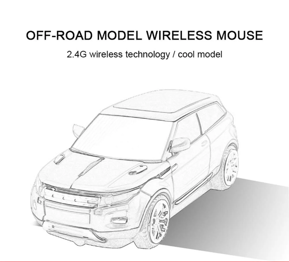 Car shaped mouse