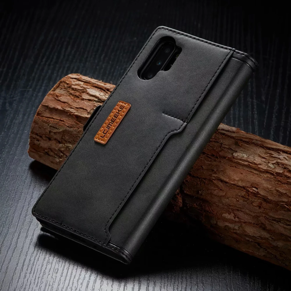 Роскошный Магнитный Флип Fundas чехол для samsung Galaxy Note10 Note10+ Note 10 Plus 5G чехол кожаный чехол с зажимом TPU чехол для телефона