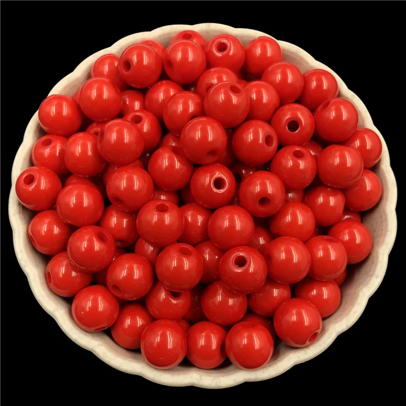红色