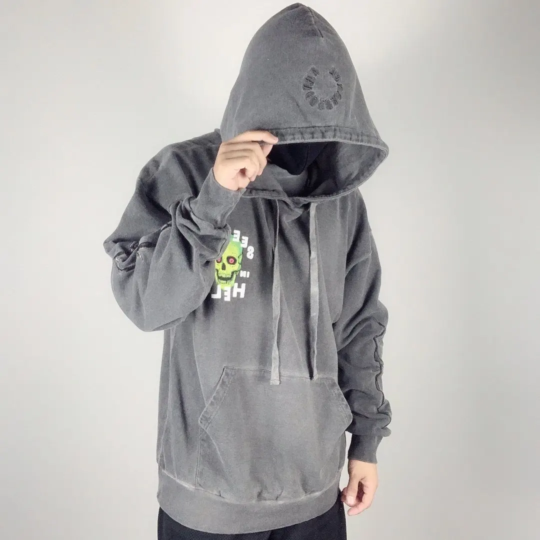 19SS c. E Cav Empt толстовки высокого уличного качества 1:1 кавепт Толстовка Канье Уэст Хип Хоп кавепт пуловер для мужчин и женщин