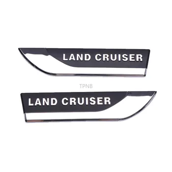 

2PCS/set ABS Front Fender Both Sides Letter for Toyota Land Cruiser 80 90 95 LC100 200 1997-2020 Accessories