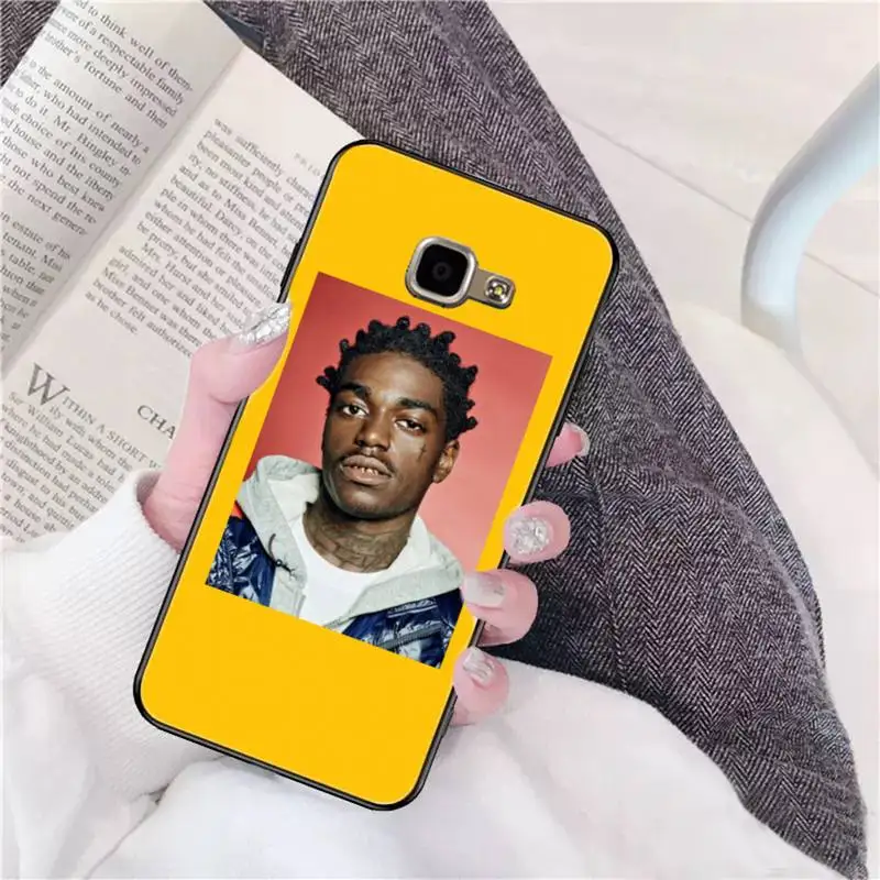 FHNBLJ Kodak Black Rapper Bling Cute Phone Case for Samsung A50 A70 A40 A6 A8 Plus A7 A20 A30 S7 S8 S9 S10 S20 Plus