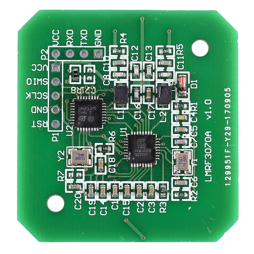 3 в 5 В LMRF3070A LMRF3060 THM3060 мультипротокол карты RFID считыватель писатель модуль макетная плата UART ttl SPI интерфейс