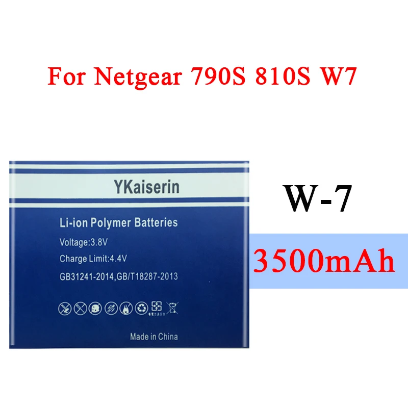 W-7 для Netgear Сьерра Aircard 790S 810S W7 3500 мА/ч Перезаряжаемые литий-полимерный Батарея |