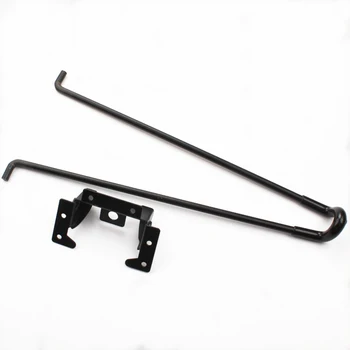 

4PCS Metal Black Table Legs Iron Hairpin Kitchen Coffee Bench Stool Table Leg