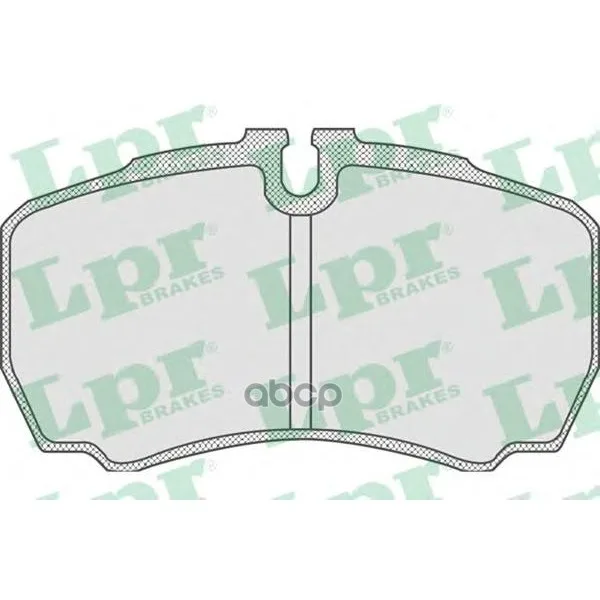 Колодки Тормозные Ford Transit 06-/Iveco Daily 01- Задние Lpr 05p830 Lpr арт. 05P830