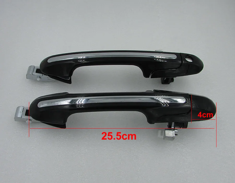 4 шт. ручка для наружной двери автомобиля Honda accord Seven Generation 2003 2007 2 0/2 4/3 0|exterior car door