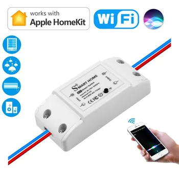 

Smart Home House WIFI Relay Switch Universal Breaker Domotic LED Light Controller Module Work With Alexa Google Home Smartlife T