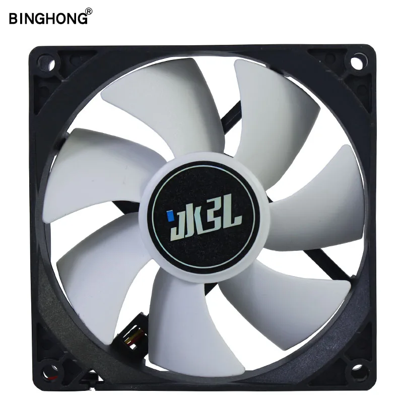 Кулер для ПК BINGHONG бесшумный охлаждающий чехол компьютера кулер 90 мм RGB 12 В