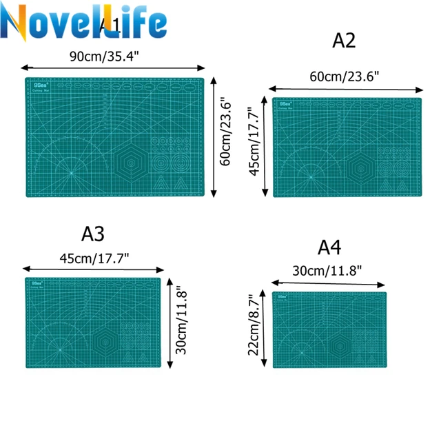 Base de corte doble cara Omnigrid Mat 90 cm x 60 cm - AMENA