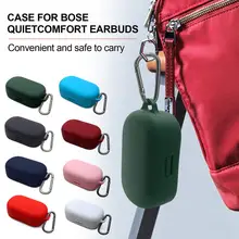 Sans fil Bluetooth Étui Pour Écouteurs Coque Pour Bose QuietComfort Écouteurs Boîte Souple Coque En Silicone Casque couvercle Anti-Poussière