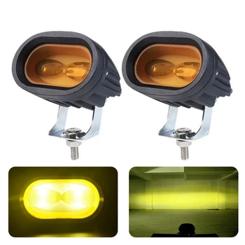 

20W LED WORK LIGHT 12V 24V OVAL CAR MOTORCYCLE TRUCK TRAILER PICKUP 4WD 4X4 ATV SUV SPOT INDICATOR DRIVING LAMP 4D 6DHEADLIGHT