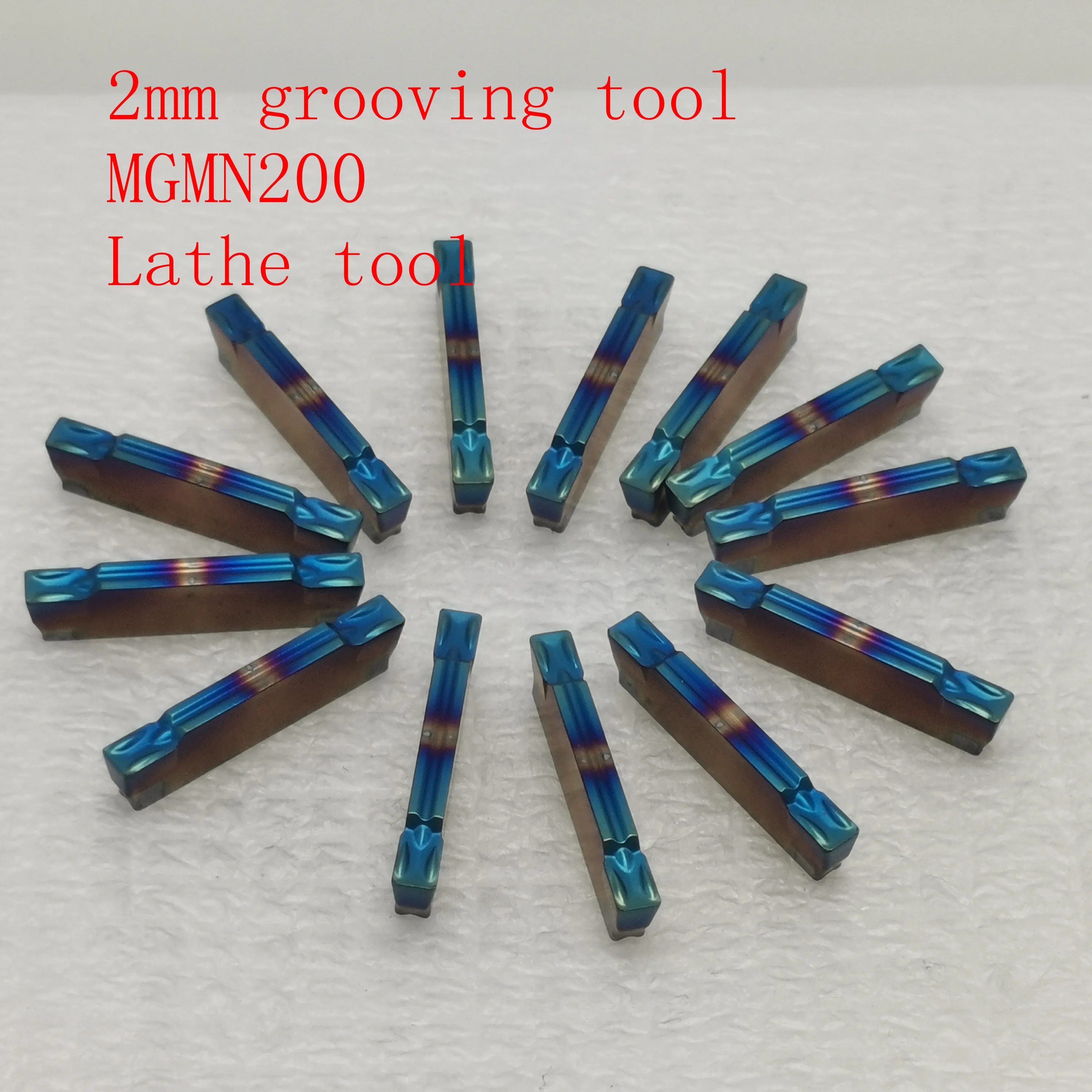 

2mm Made in China MGMN200 lathe tool grooving tool, carbide CNC lathe tool