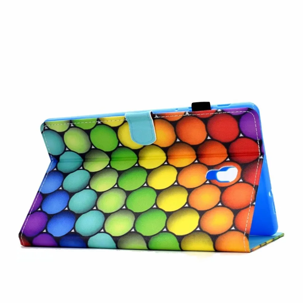Кожаный PU смарт-чехол для Samsung Galaxy Tab S5e 10,5 SM-T720 SM-T725 чехол Funda планшет модный окрашенный чехол-подставка