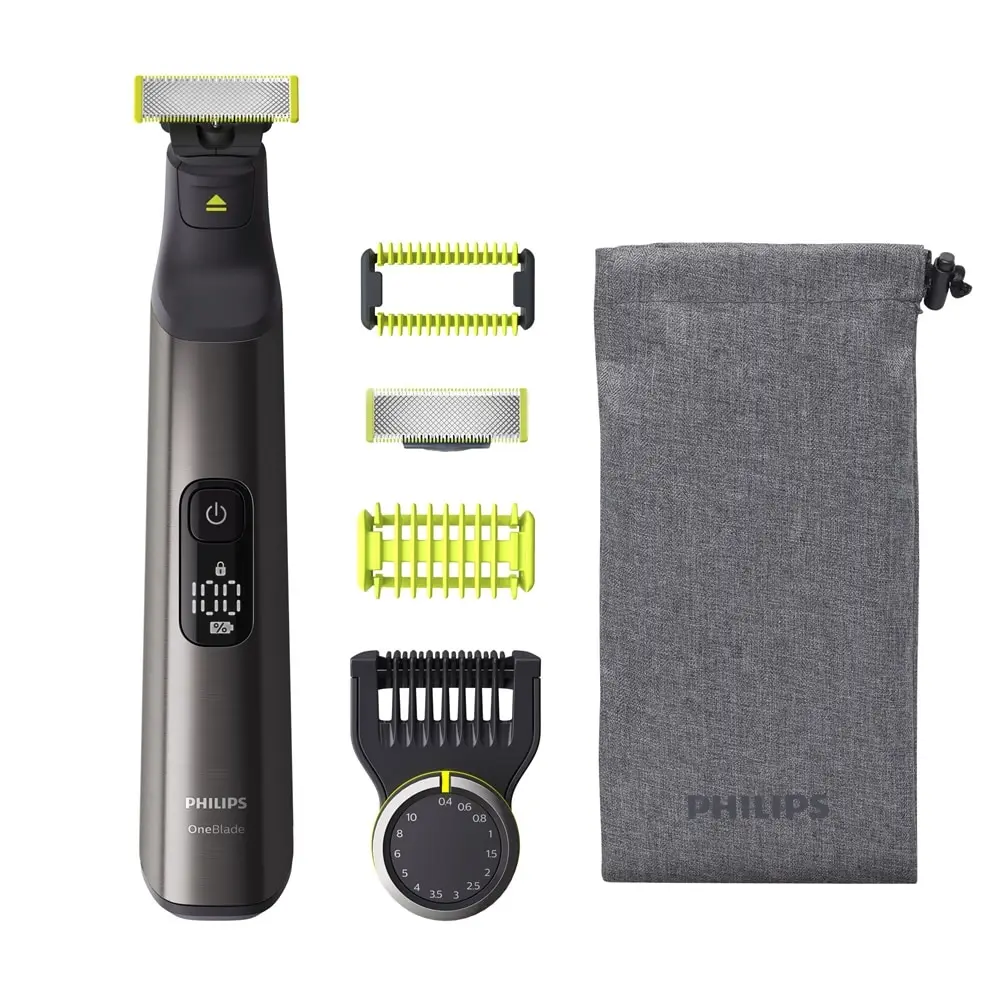 Philips OneBlade Pro с 14 установками длины QP6550 | Бытовая техника