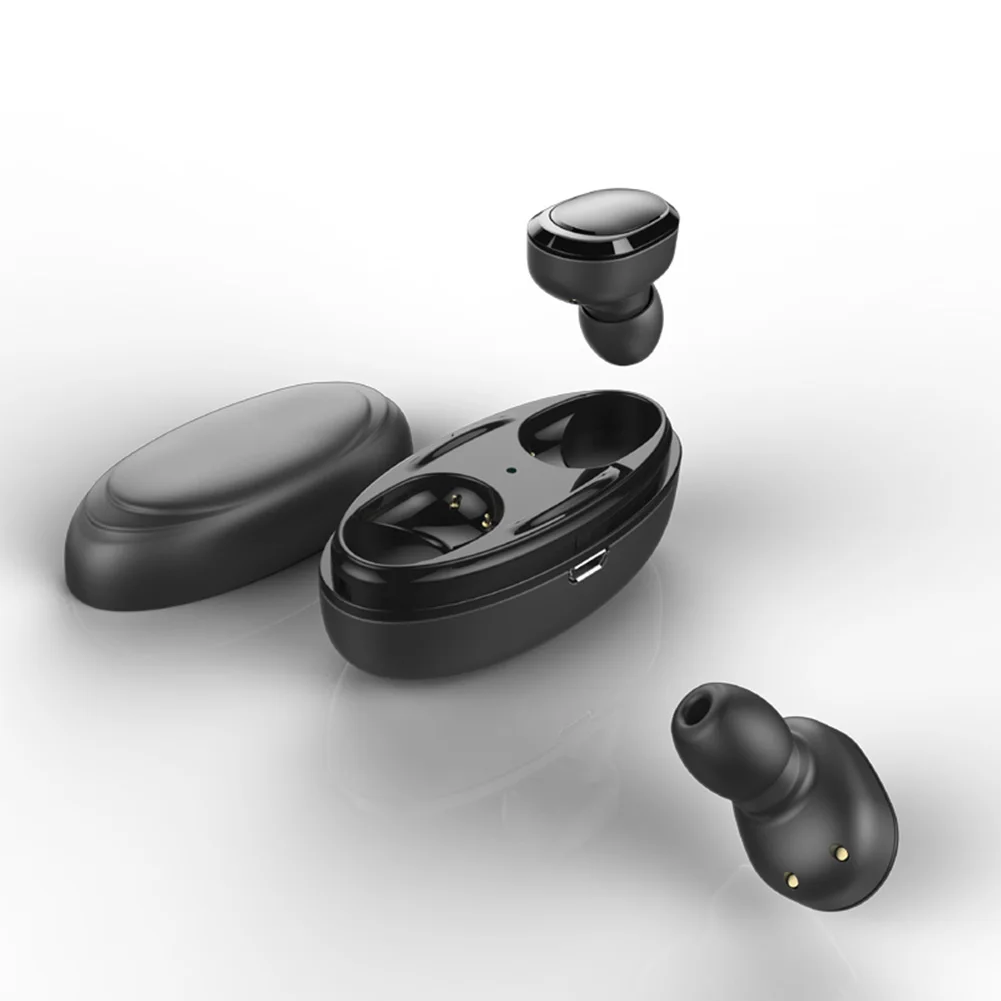 Fashion Accessories Stereo Headphone Microphone Dual Earbud Multifunctional Wireless Bluetooth Earphone Headset Outdoor Sports