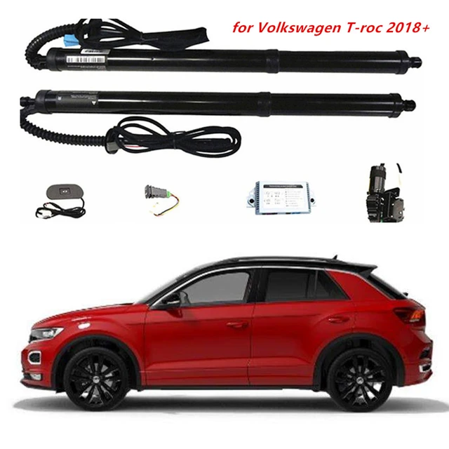Misura per Volkswagen T-roc 20182020 accessori per auto portellone  elettrico intelligente modificato interruttore per porta posteriore  dell'asta di supporto del bagagliaio dell'auto - AliExpress