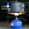 BRS extérieur Portable MIni Camping titane Camping équipement cuisinière à gaz cuisinière four cuisinière randonnée cuisson brûleurs à gaz brs-3000t ► Photo 2/6